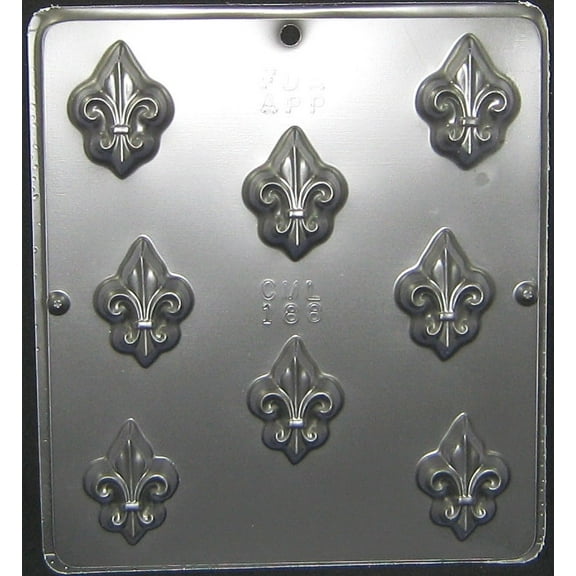188 Fleur De Lis Chocolate Candy Mold