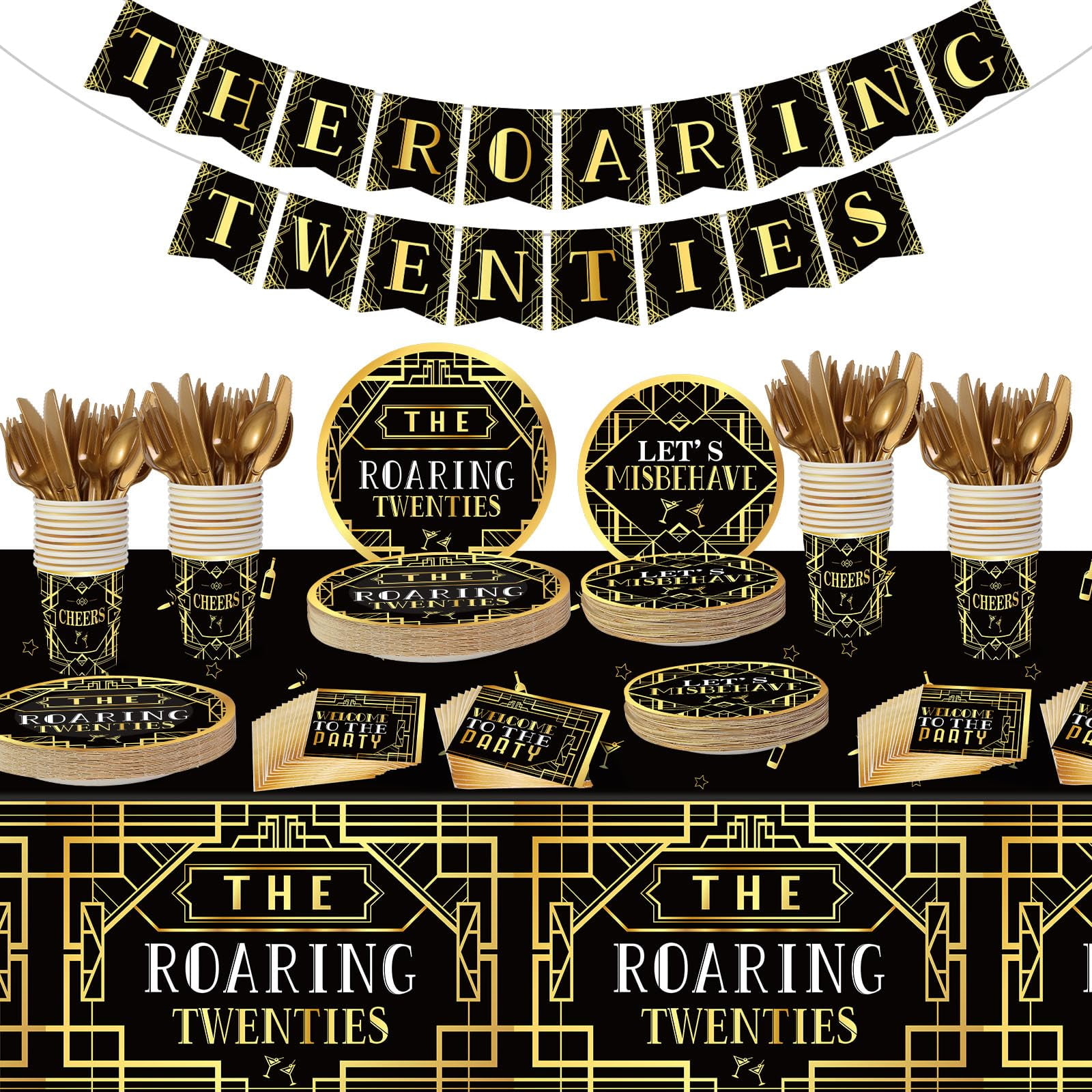 Roaring 20s Decor, image size:1600x1600