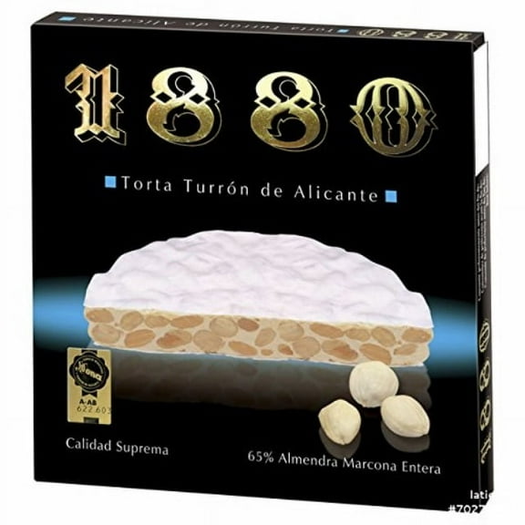 1880 Alicante Torta Turron Almond Honey Brittle (7oz/200g)