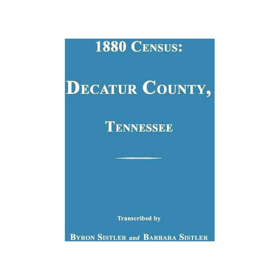 1880 Census, Decatur County, Tennessee