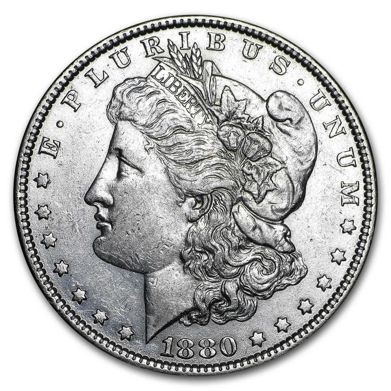 1880-O Morgan Dollar AU