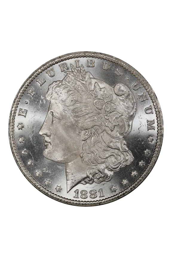 1881 CC Morgan Silver Dollar PCGS MS-64