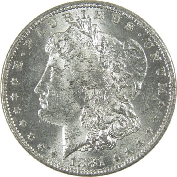 1881 O Morgan Dollar CH AU Choice About Uncirculated Silver $1 Coin