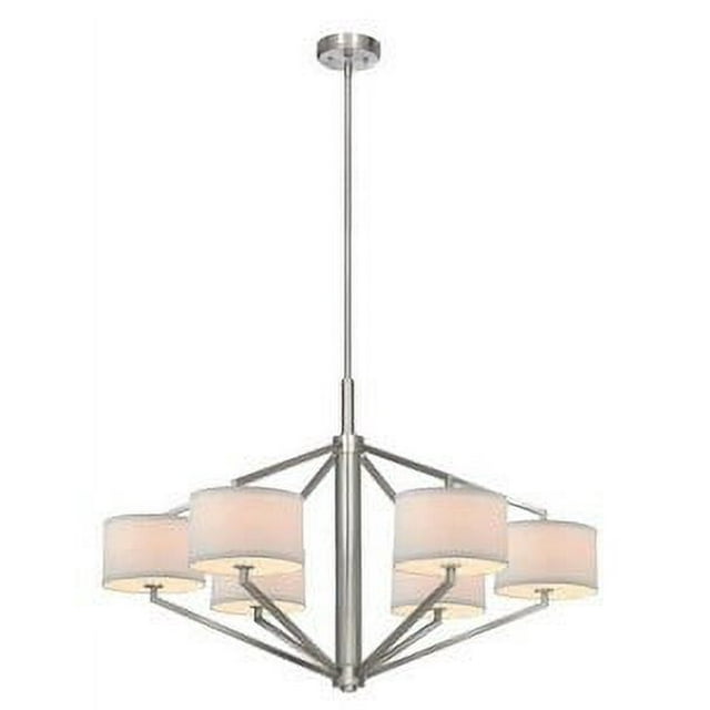 1882-09-Dolan Lighting-Monaco 6-Light Large Chandelier