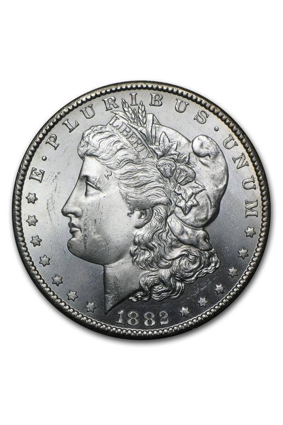 1882-CC Morgan Dollar BU