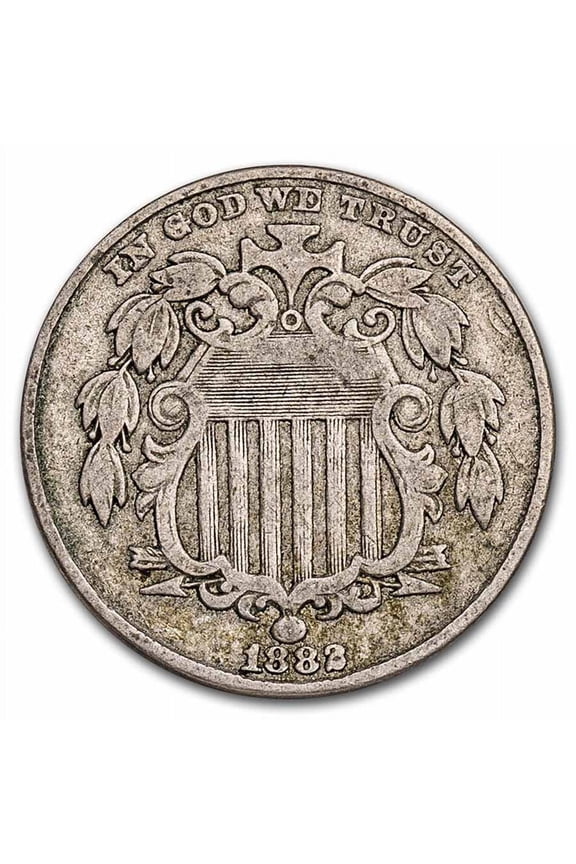 1882 Shield Nickel VF