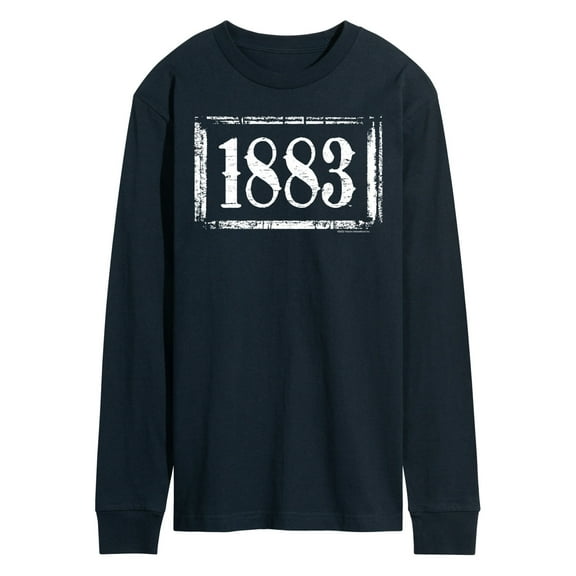 Yellowstone - 1883 Logo - Men's Long Sleeve Graphic T-Shirt