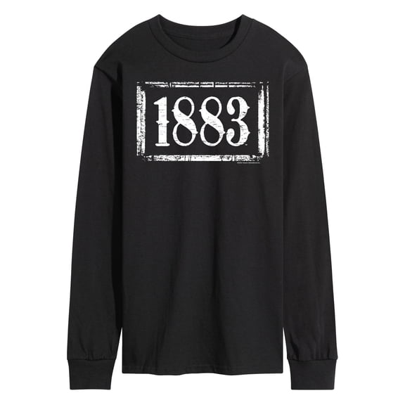 Yellowstone - 1883 Logo - Men's Long Sleeve Graphic T-Shirt