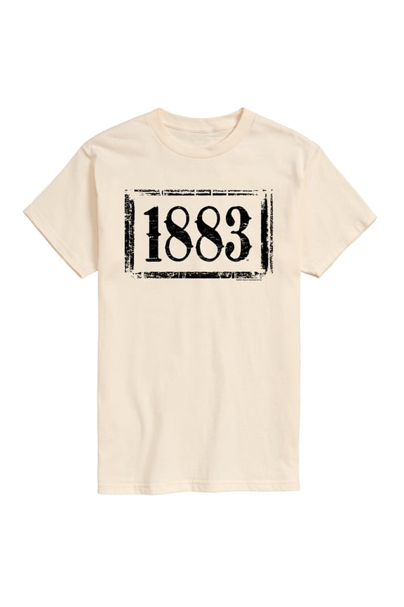 Yellowstone - 1883 Logo - Men's Short Sleeve Graphic T-Shirt