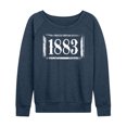 thumbnail image 1 of Yellowstone - 1883 Logo - Women's French Terry Long Sleeve Pullover, 1 of 4