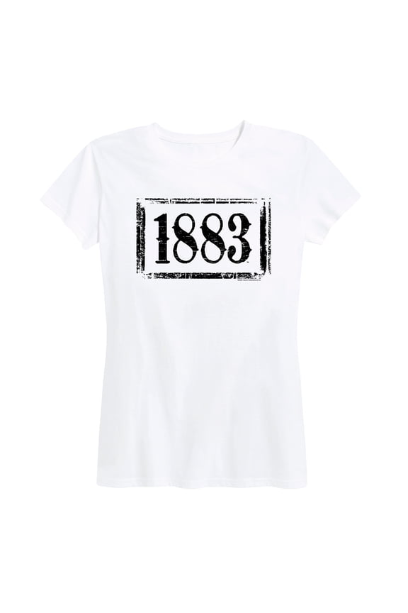 Yellowstone - 1883 Logo - Women's Short Sleeve Graphic T-Shirt