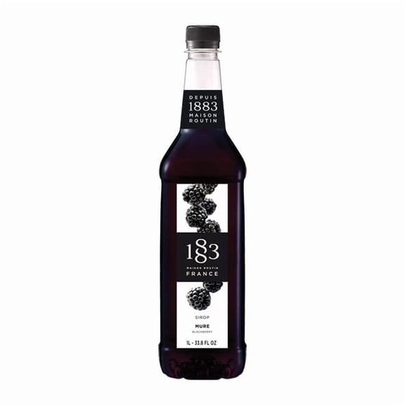 1883 Blackberry Syrup PET cs 6/1 ltr