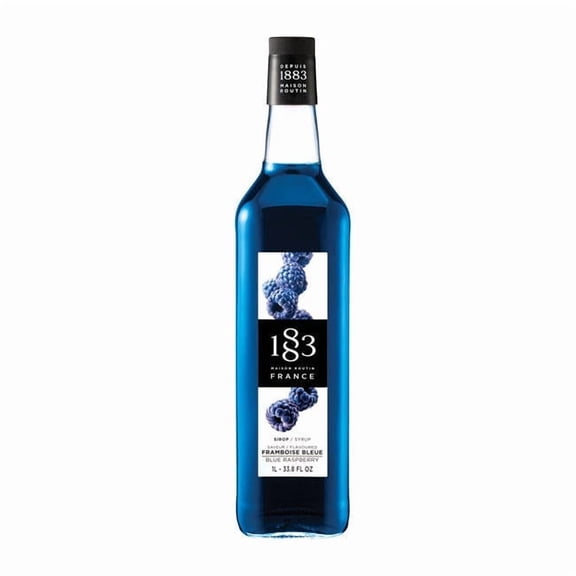 1883 Blue Raspberry Syrup cs 6/1 ltr