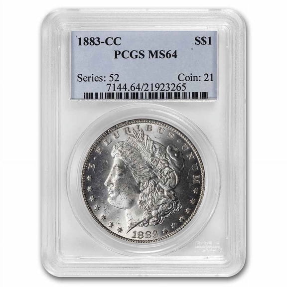 1883-CC Morgan Dollar MS-64 PCGS