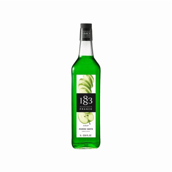 1883 Green Apple Syrup cs 6/1 ltr