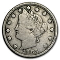 thumbnail image 1 of 1883 Liberty Head V Nickel No Cents Good-Fine, 1 of 2
