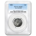 thumbnail image 1 of 1883 Liberty Head V Nickel No Cents MS-66 PCGS, 1 of 3