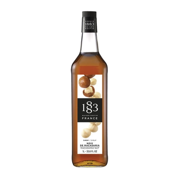 1883 Macadamia Nut Syrup cs 6/1 ltr