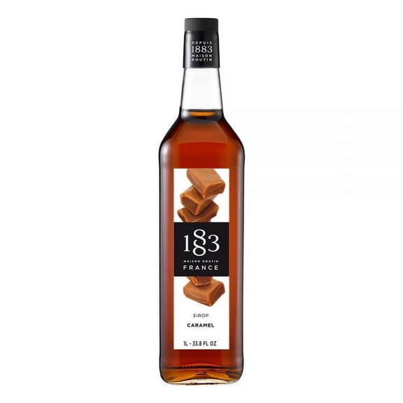 1883 Maison Routin Caramel Syrup - Bottle (1L)
