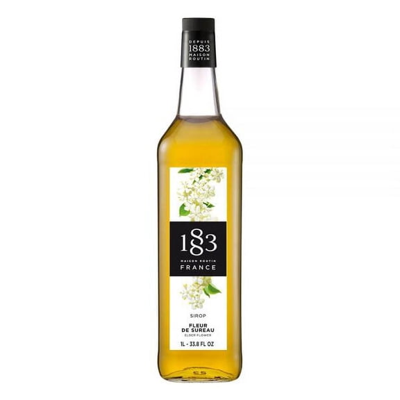 1883 Maison Routin Elderflower Syrup - Bottle (1L)