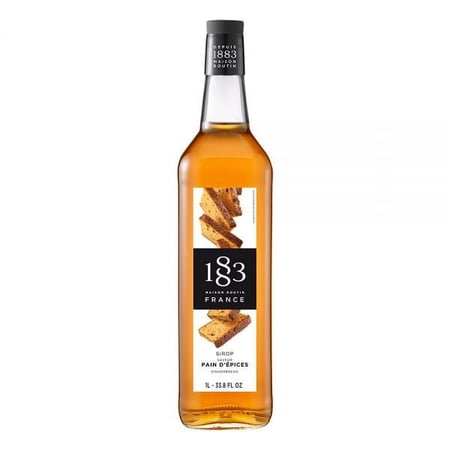 1883 Maison Routin Gingerbread Flavoring Syrup 1 Liter Bottle