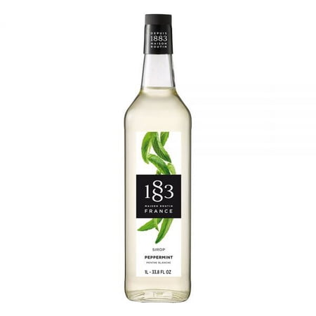 1883 Maison Routin Peppermint Syrup - Bottle (1L)