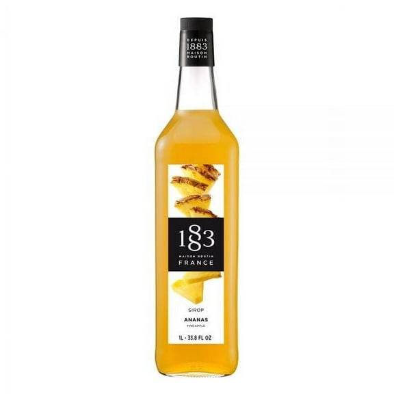 1883 Maison Routin Pineapple Syrup - Bottle (1L)