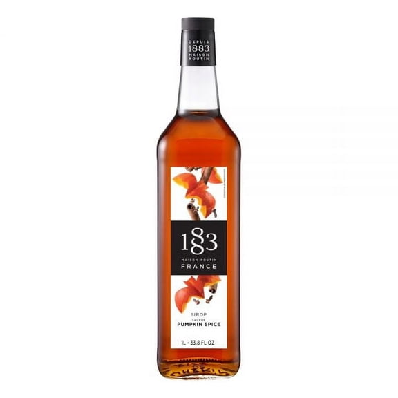 1883 Maison Routin Pumpkin Spice Syrup - Bottle (1L)