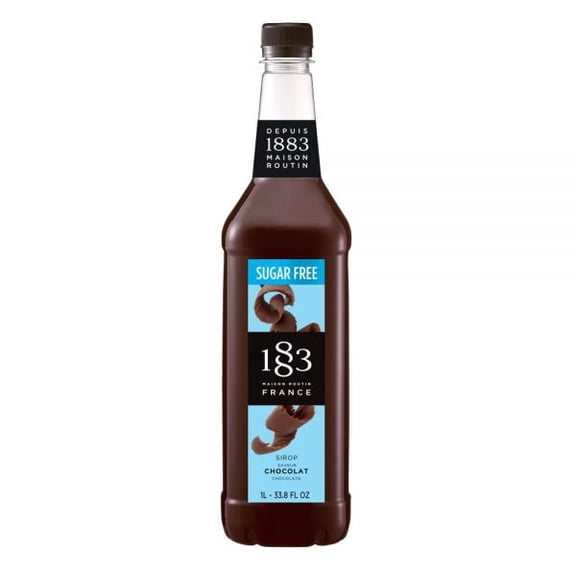 1883 Maison Routin Sugar Free Chocolate Syrup - Bottle (1L)