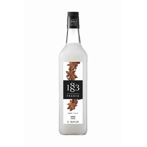 1883 Maison Routin Syrup Anise 1 Liter Glass Bottle