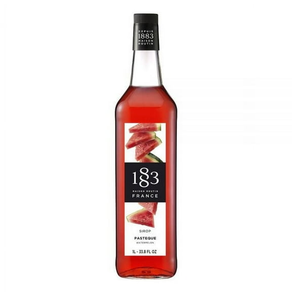 1883 Maison Routin Watermelon Syrup - Bottle (1L)