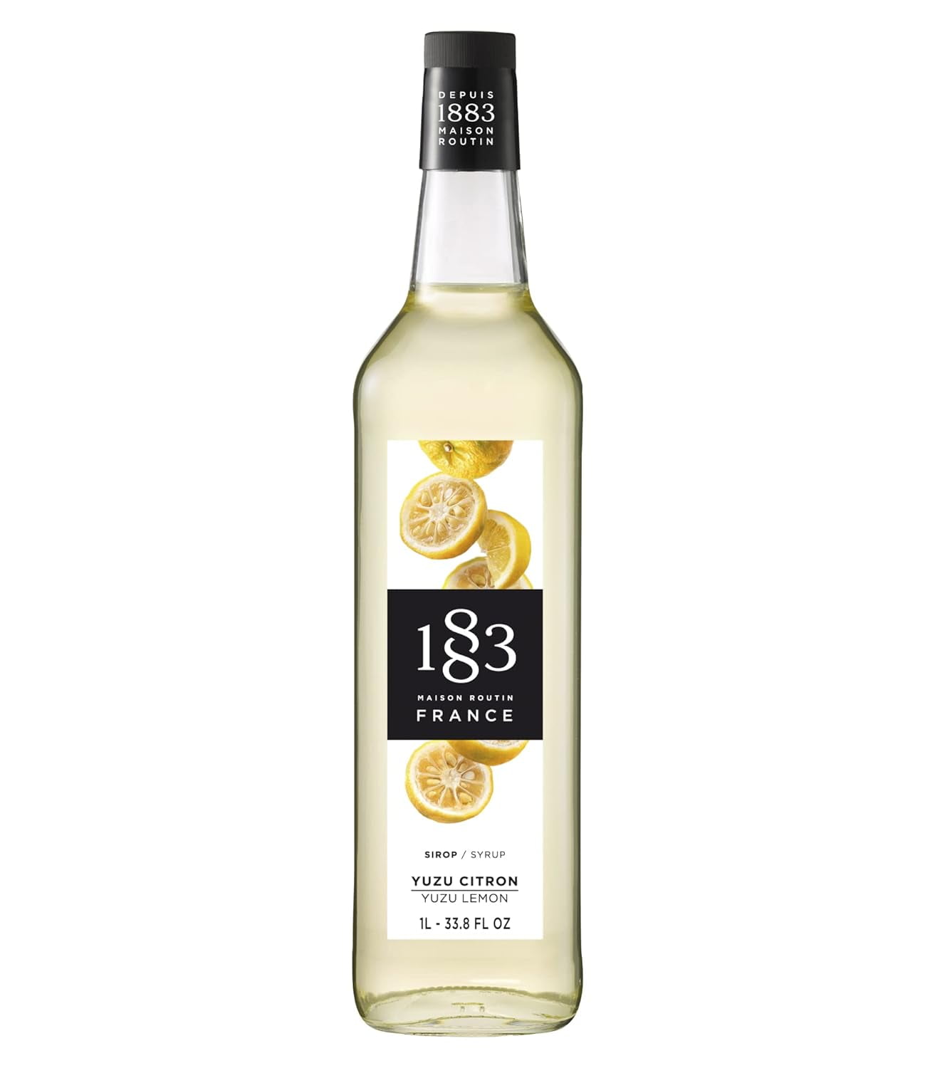 柚子です₊⁎⁺˳✧༚ 1883 Maison Routin Yuzu Lemon Syrup (1L) - Walmart.com