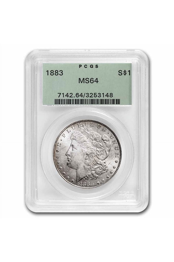 1883 Morgan Dollar MS-64 PCGS