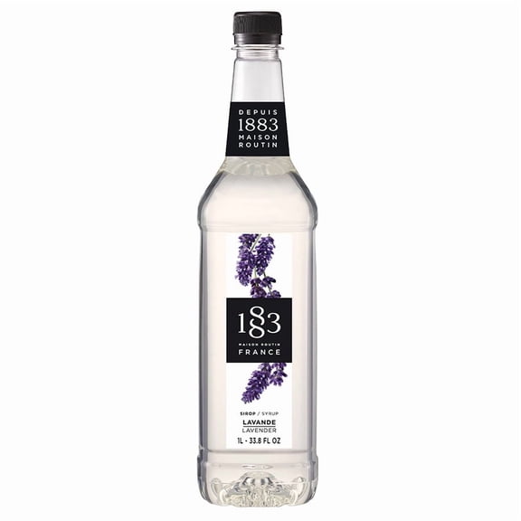 1883 Natural Lavender Syrup PET cs 6/1 ltr