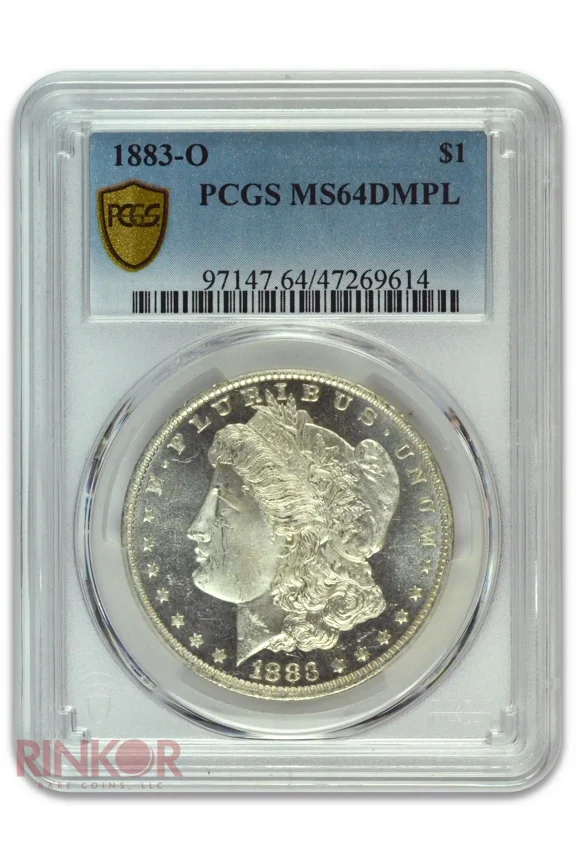 1883-O $1 Morgan Dollar PCGS MS 64 DMPL