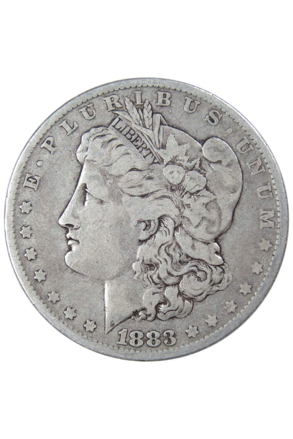 1883 O Morgan Dollar F Fine 90% Silver $1 US Coin Collectible