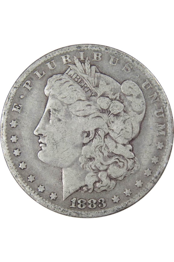 1883 O Morgan Dollar VG Very Good 90% Silver $1 US Coin Collectible