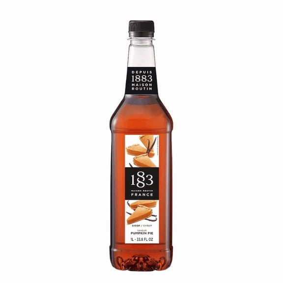 1883 Pumpkin Pie Syrup PET cs 6/1 ltr