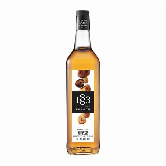 1883 Roasted Hazelnut Syrup cs 6/1 ltr