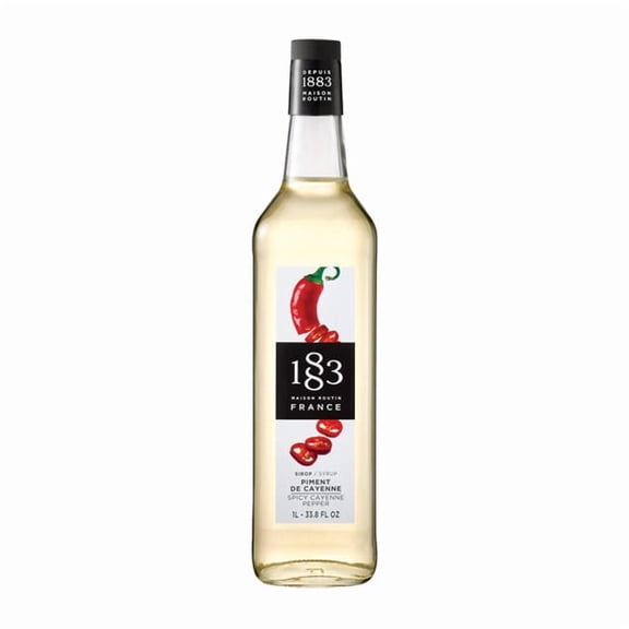 1883 Spicy Cayenne Pepper Syrup cs 6/1 ltr