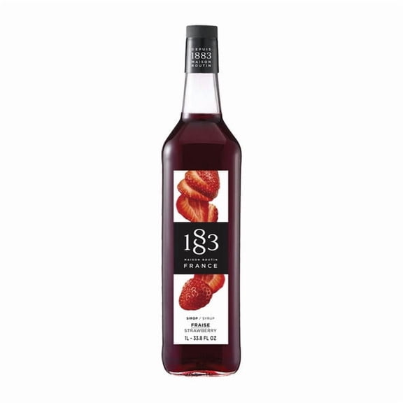 1883 Strawberry Syrup cs 6/1 ltr