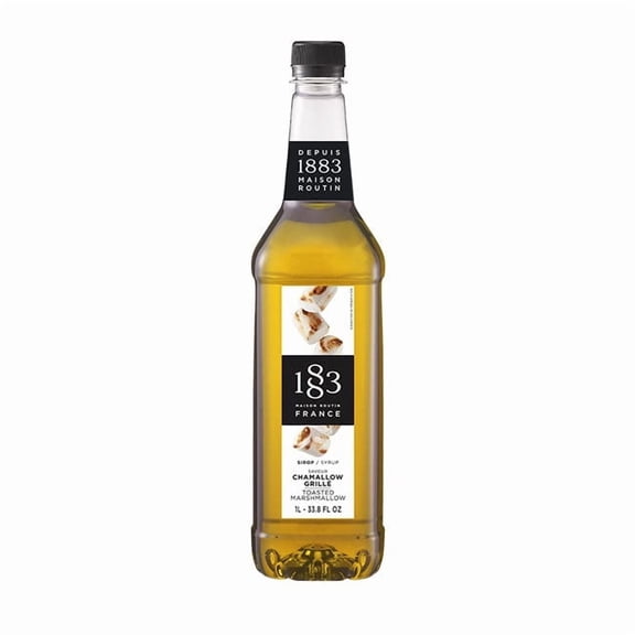 1883 Toasted Marshmallow Syrup PET cs 6/1 ltr