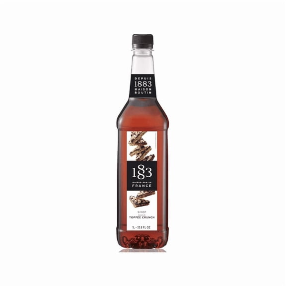 1883 Toffee Crunch Syrup PET cs 6/1 ltr