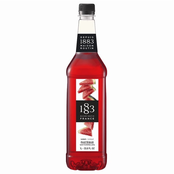 1883 Watermelon Syrup PET cs 6/1 ltr