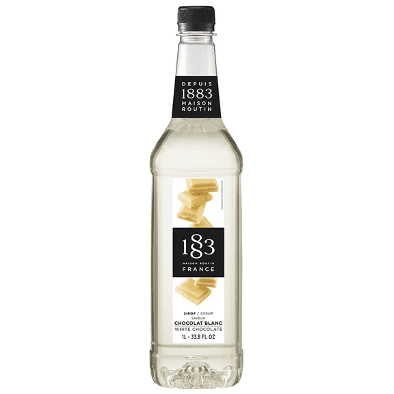 1883 White Chocolate Syrup PET cs 6/1 ltr