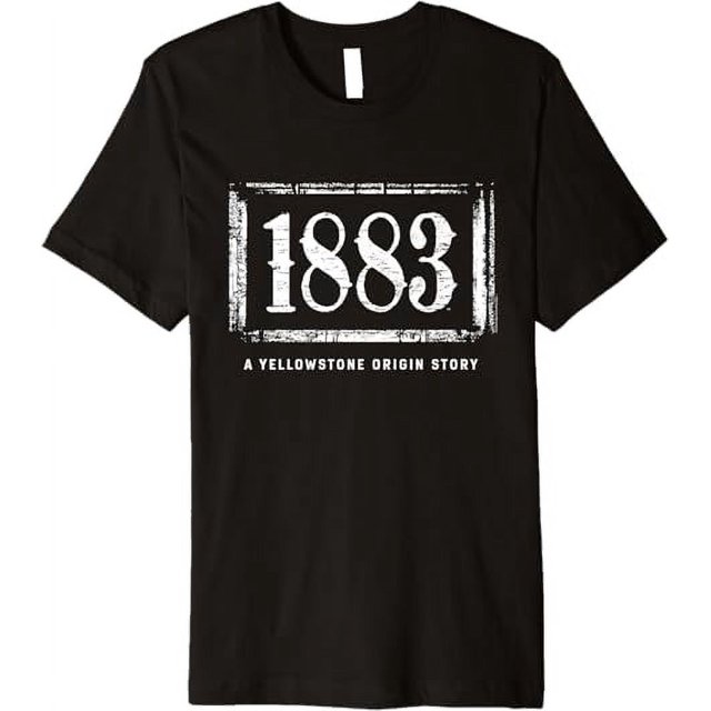 1883 White Stamp A Yellowstone Origin Story Premium TShirt