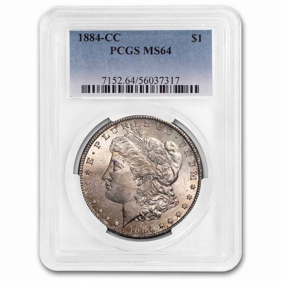 1884-CC Morgan Dollar MS-64 PCGS