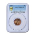 thumbnail image 1 of 1884 Indian Head Cent MS-66 PCGS (Red), 1 of 3
