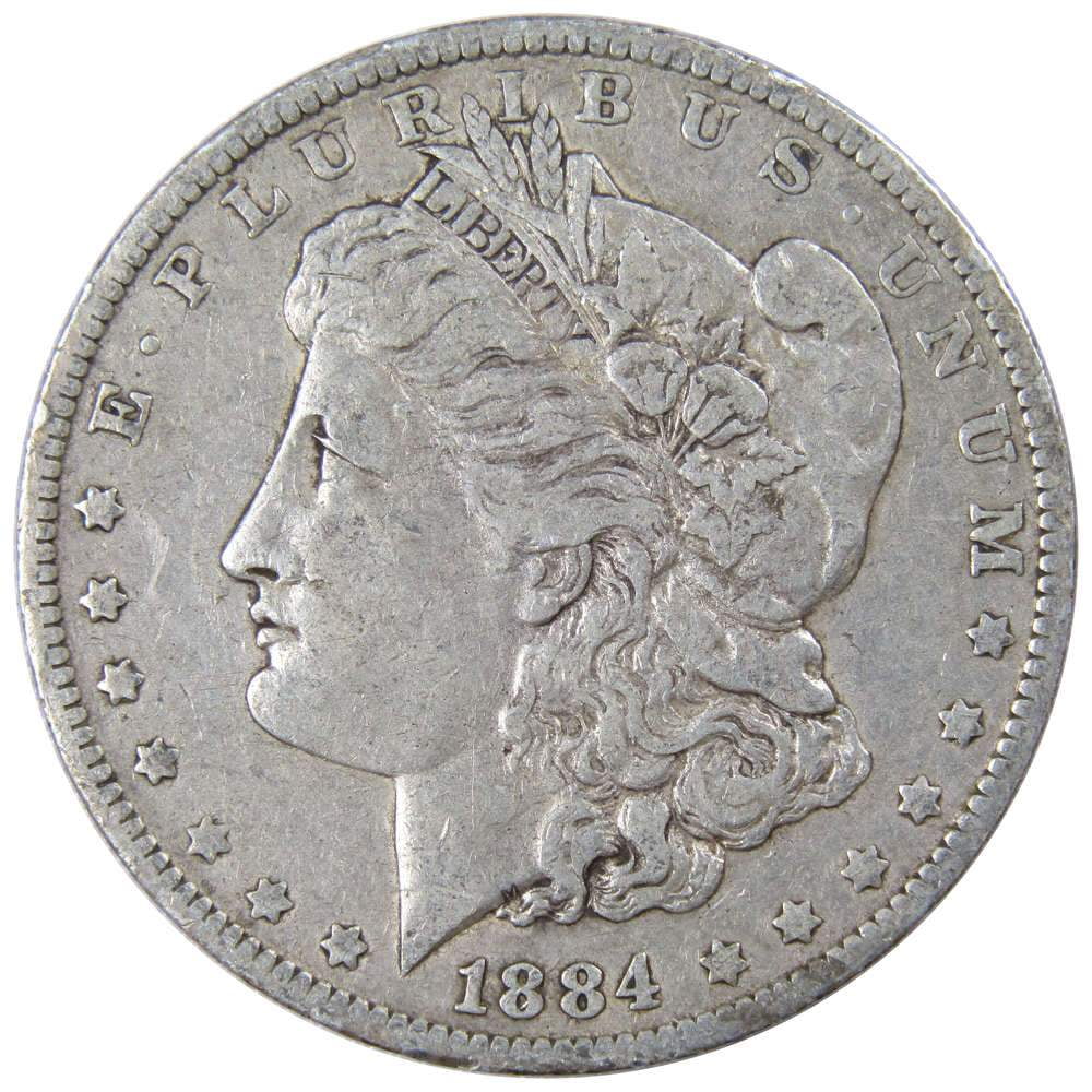 1884 O Morgan Silver Dollar
