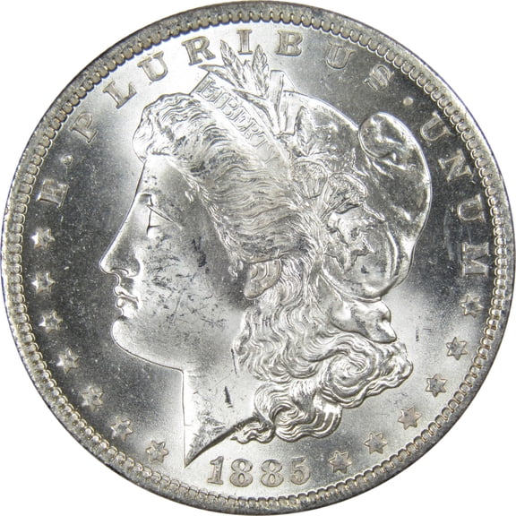 1885 O Morgan Dollar BU Choice Uncirculated Mint State 90% Silver $1 US Coin